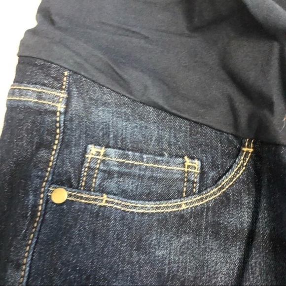 Motherhood Maternity PXL 16-18 Mid‎ Belly Flare Jeans - Picture 2 of 8